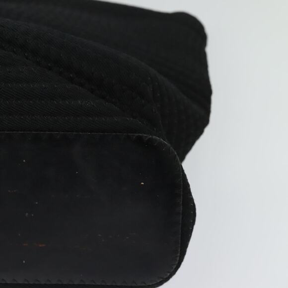 GUCCI Bamboo Hand Bag Canvas Black Silver 002 2058 0439 5 - Picture 13 of 16